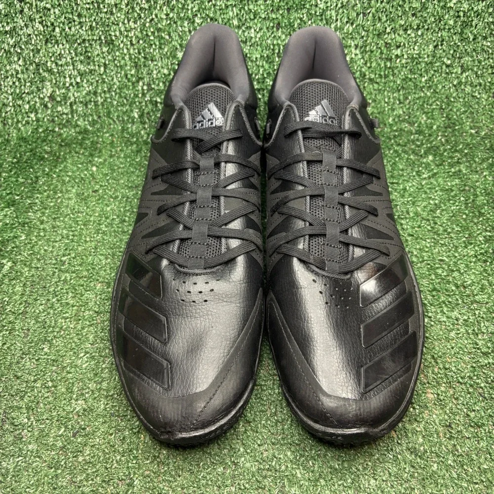 Adidas Speed Team Turf Baseball Cleats G27677 Athletic Shoes Black Mens Size 11